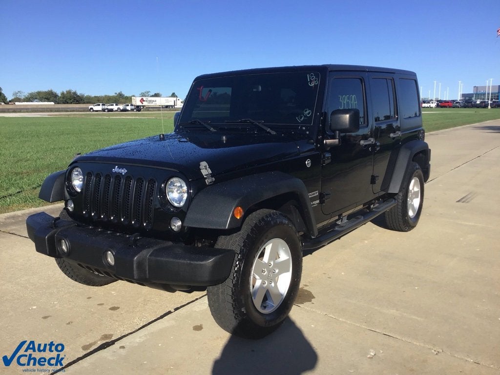2018 Jeep Wrangler JK Unlimited Sport S