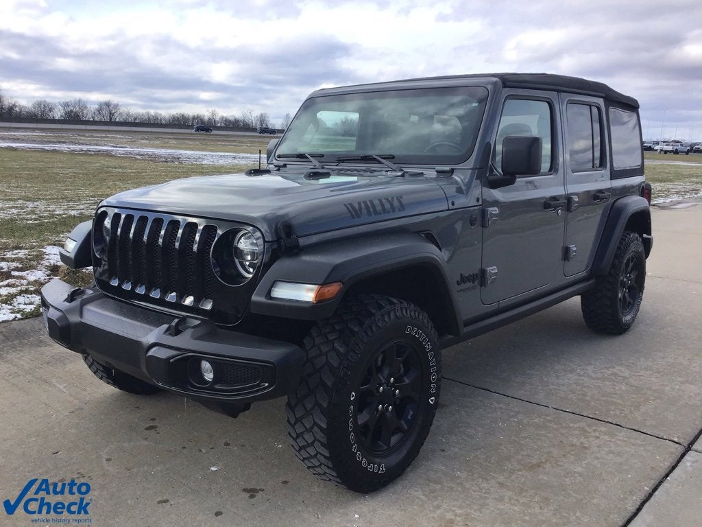 2021 Jeep Wrangler Unlimited Willys