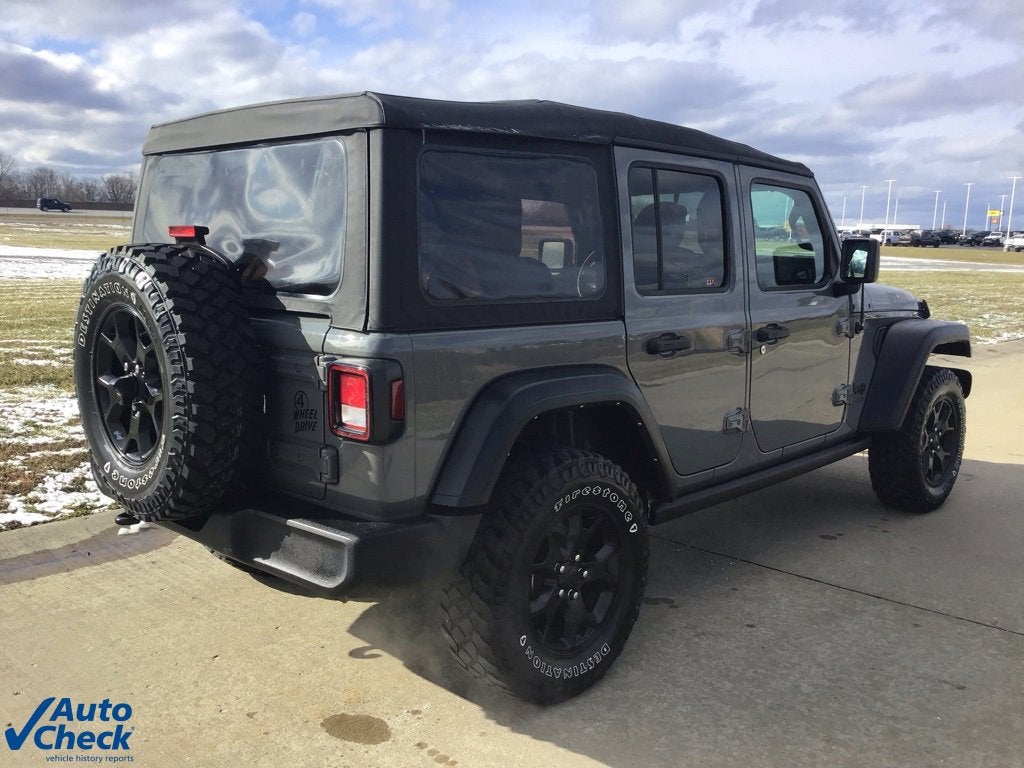 2021 Jeep Wrangler Unlimited Willys