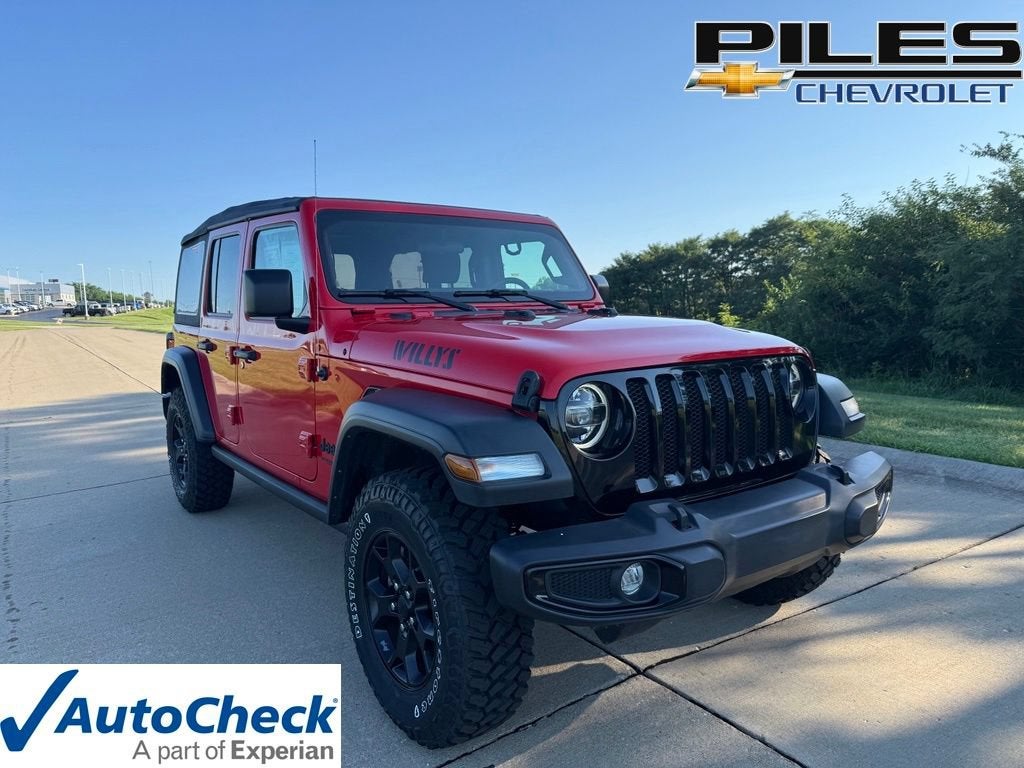 2021 Jeep Wrangler Unlimited Willys