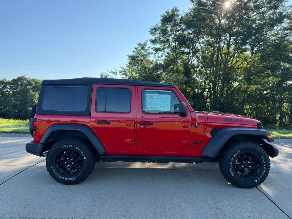 2021 Jeep Wrangler Unlimited Willys