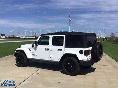 2022 Jeep Wrangler 4xe Unlimited Sahara