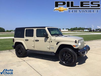 2022 Jeep Wrangler 4xe Unlimited Sahara