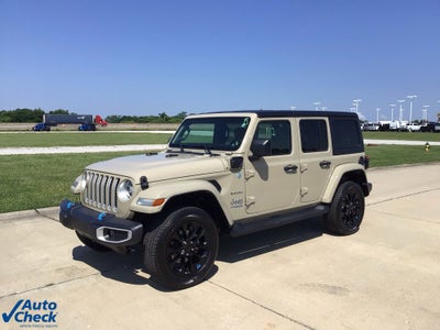 2022 Jeep Wrangler 4xe Unlimited Sahara